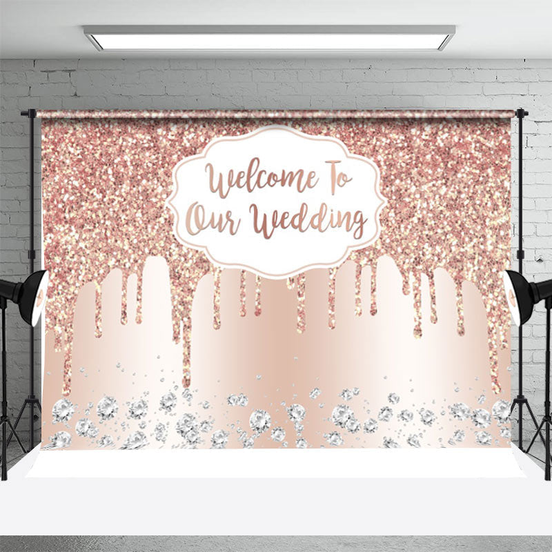 Rose Gold Glitter W… - image