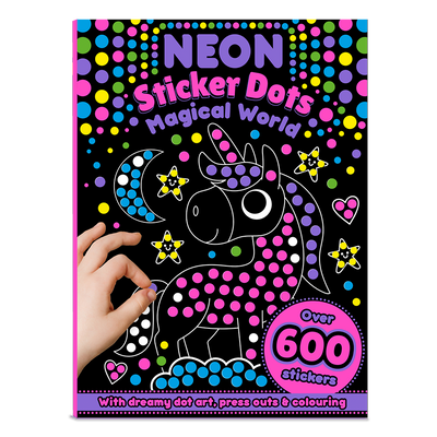 Neon Sticker Dots Activity Book: Ocean World – CuriousUniverse
