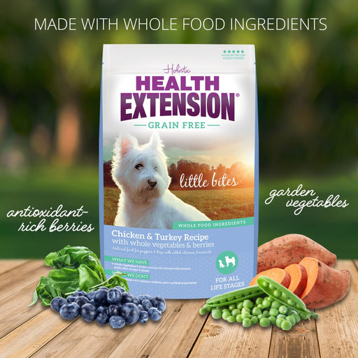 health extension chicken dog food