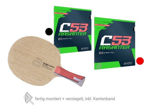 Ontrouw opladen Investeren Andro Bat Kanter CO OFF Concave 1 | Table Tennis Store EU