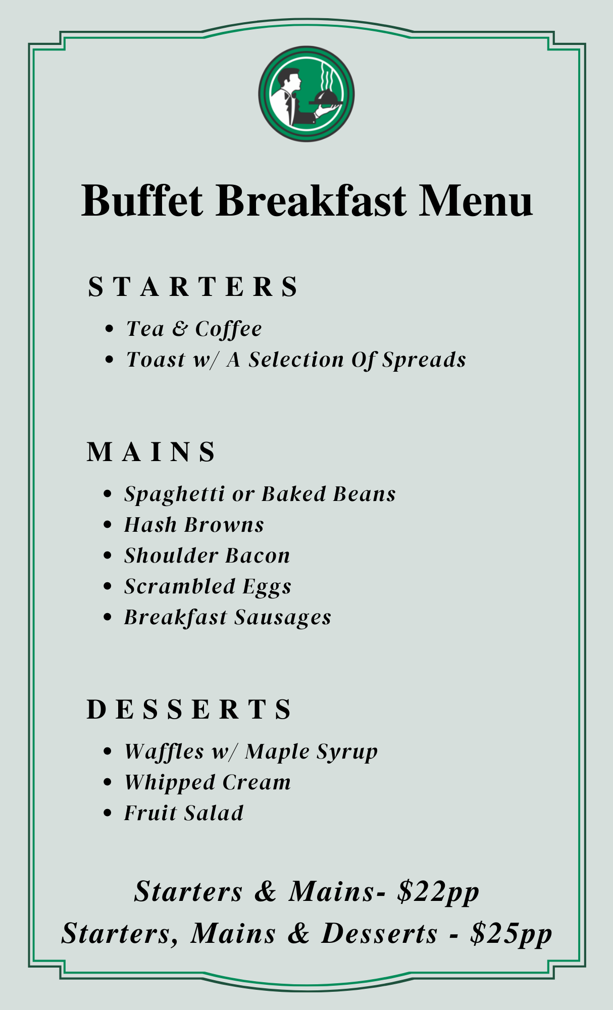 Buffet Breakfasts – Catering South Canterbury