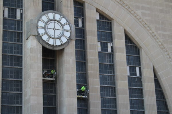 Union Terminal Clock Restoration in 2018