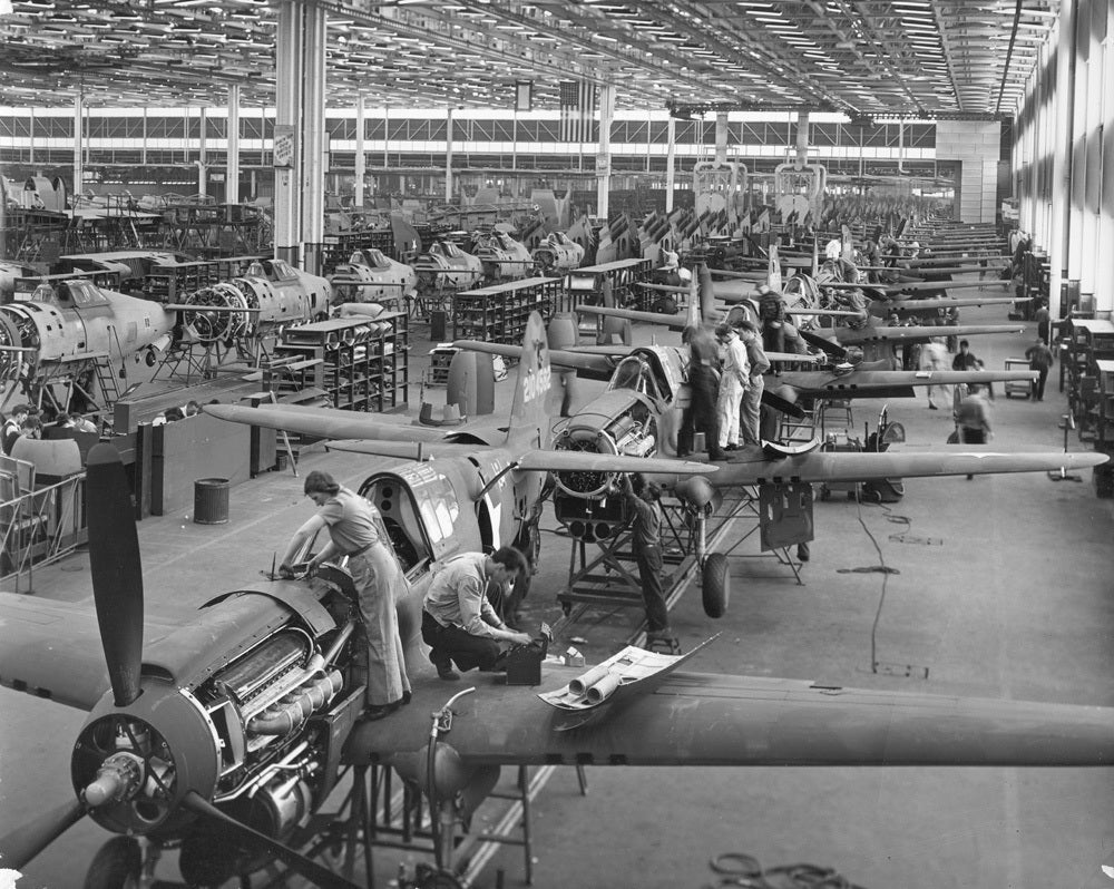 Curtiss Wright Buffalo Plant that built the P-40 Warbird