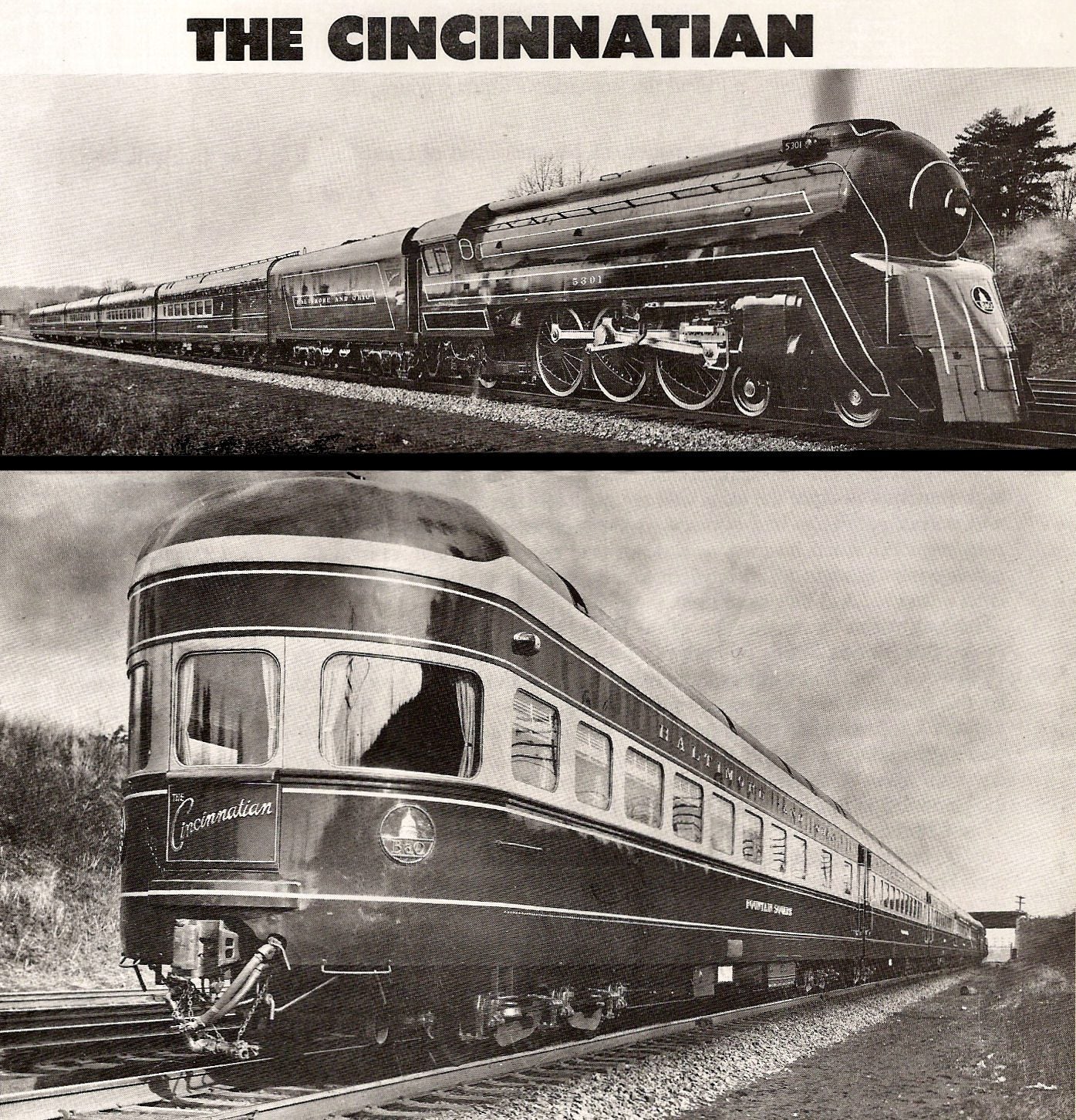 The Cincinnatian Steam Train