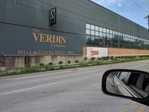 Verdin Clock and Bells factory in Cincinnati Ohio