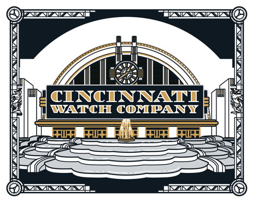 James Billiter Illustration of Cincinnati Union Terminal