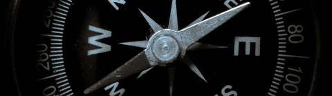 Compass needle affected by magnetism