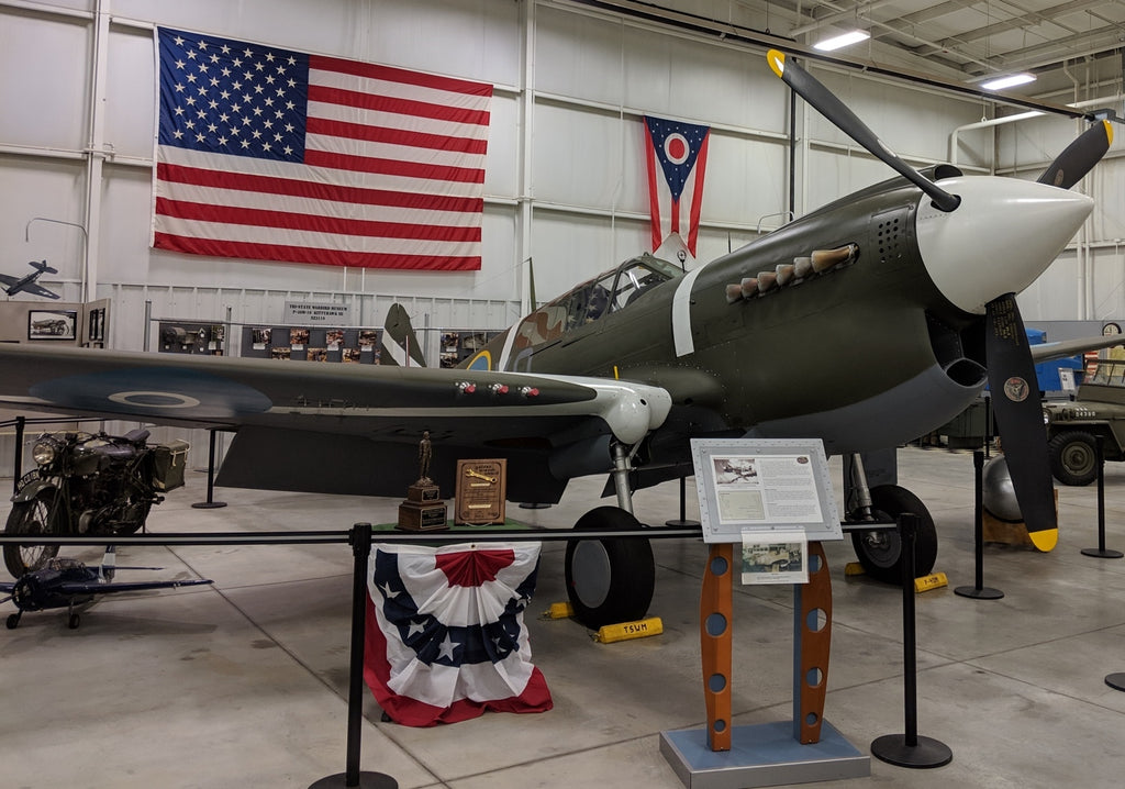 P-40M RNZAF award winning restoration in the hanger of Tri-State Warbird Museum in Batavia Ohio