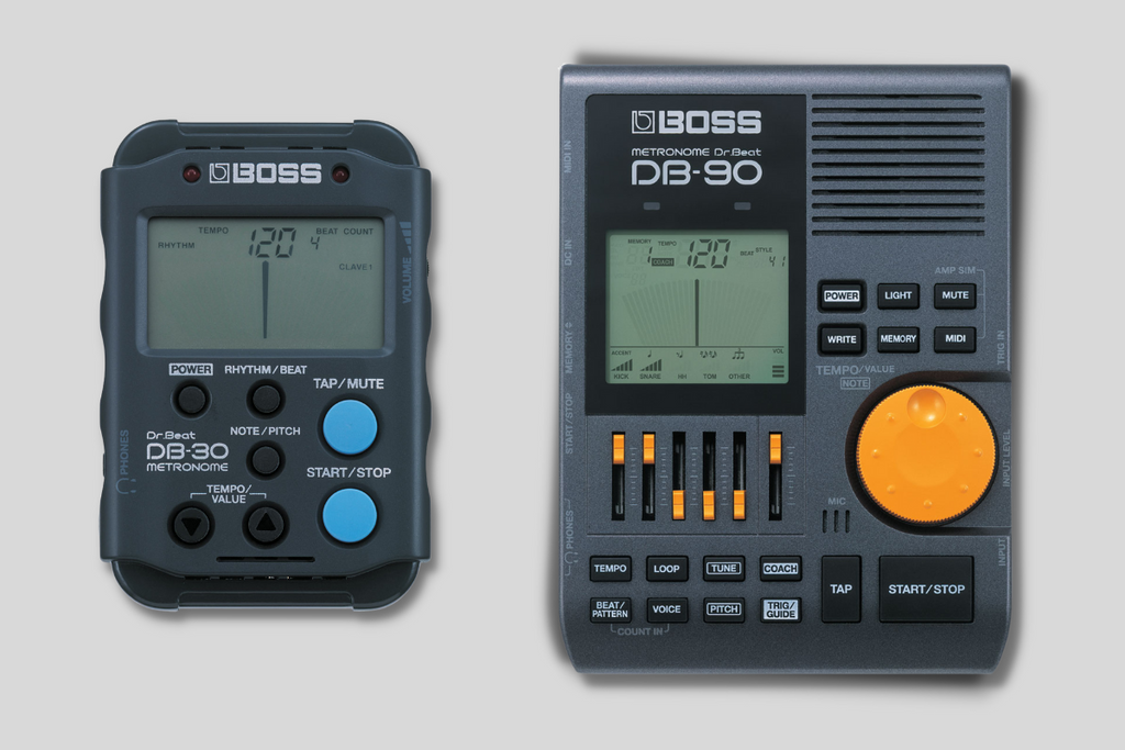 comparing the BOSS DB-30 and DB-90