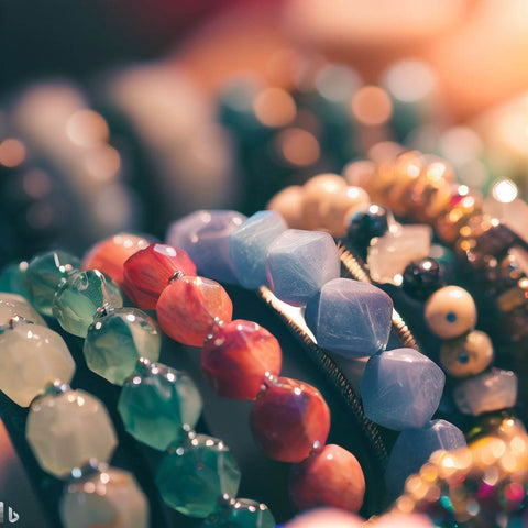 Collection of Gemstone Bracelets