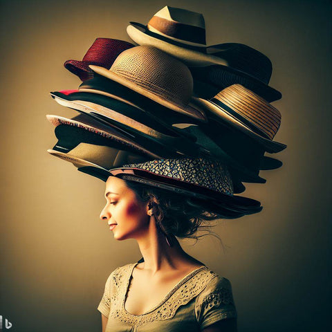 Using Different Hats as Concept of Fashion Creativity