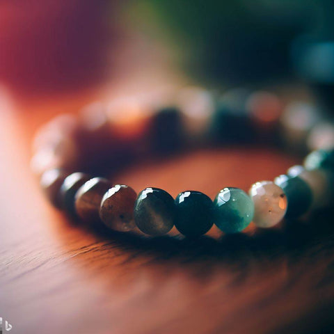 Gemstone Bracelet for Meditating