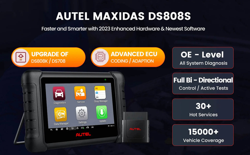 2023 newest lacuned Autel Scanner DS808S