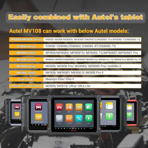 Autel MaxiVideo MV108 is wonderful for Up-Close Visual Inspections in Confined Areas