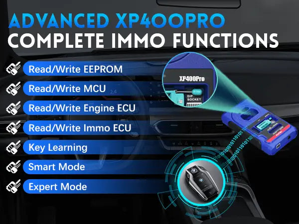 Advanced XP400 Pro Complete IMMO  Functions