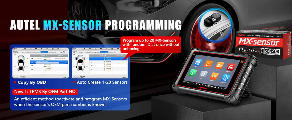 Autel MX-SENSOR Programming introduce