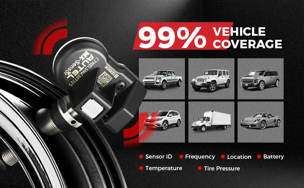Autel MX Sensor 99% vehicle coverage