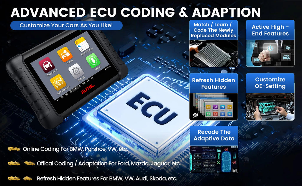 Autel MaxiDAS DS808S Unleashing the Power of Advanced ECU Coding