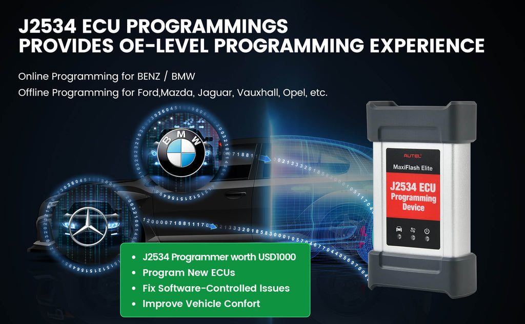 Autel MaxiSYS Advanced ECU Coding, Customize Your Cars