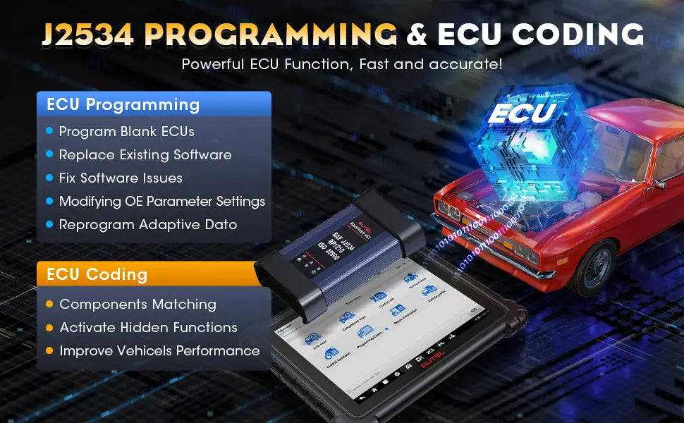 Autel Ultra Lite with J2534 Programming & ECU Coding