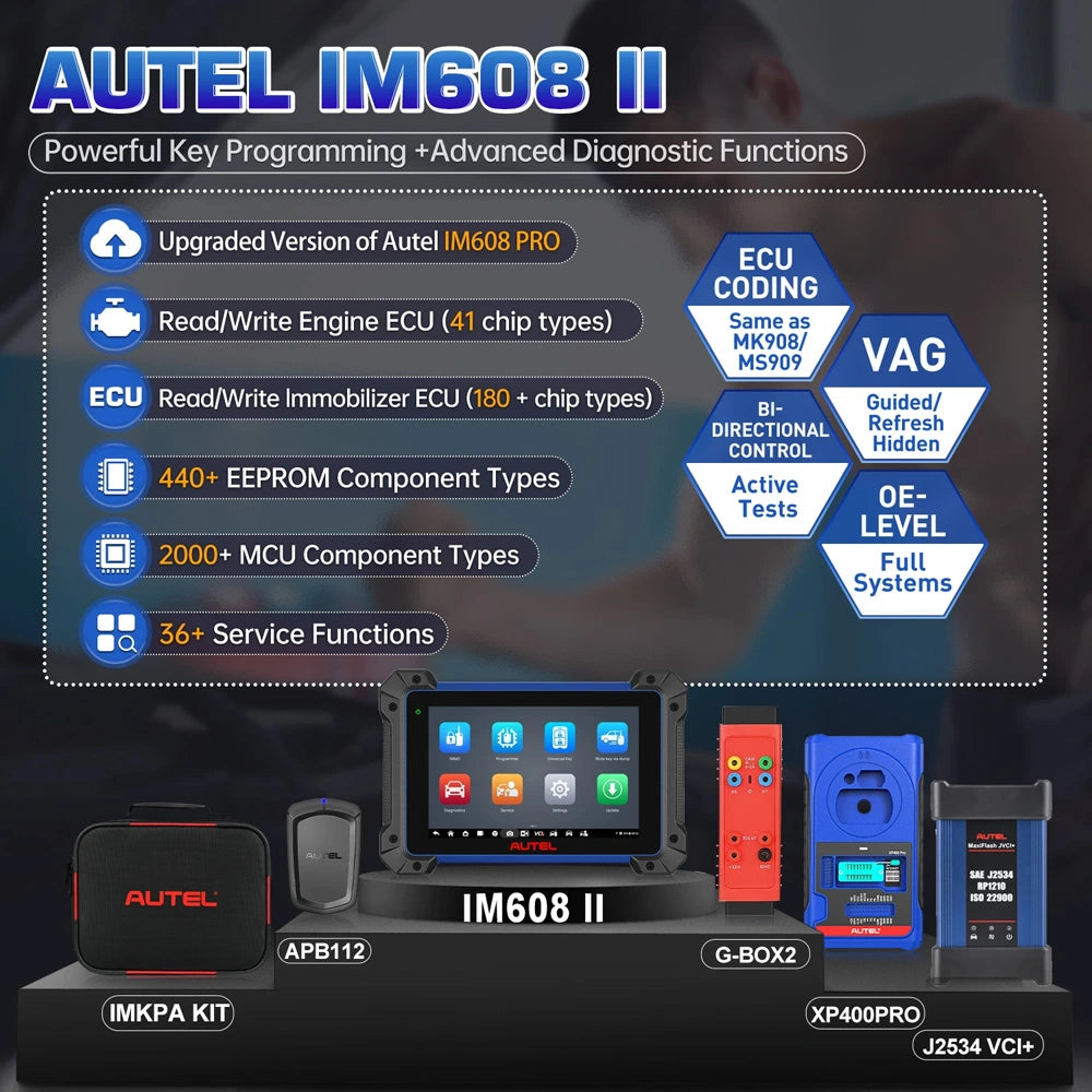 Autel MaxiIM IM608 II immokey programmer for vehicle