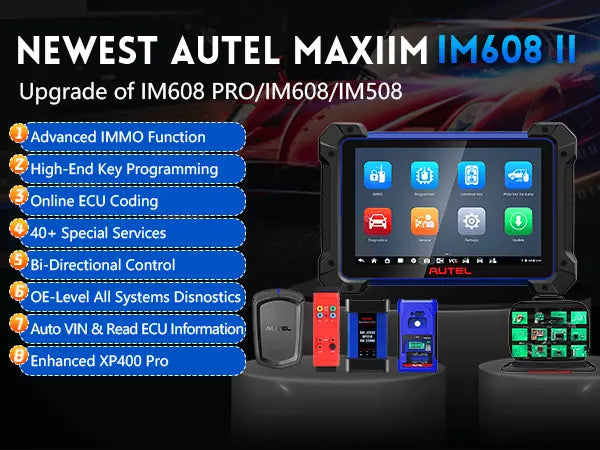 Autel advanced key programming tool maxiim im608 ii