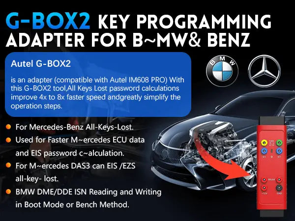 Gbox-2 Key Programming Adapter For BMW AND BENZ