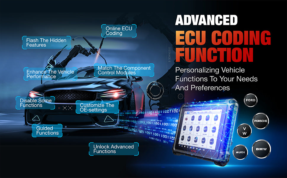 MS906 PRO TS Advanced ECU Coding Function