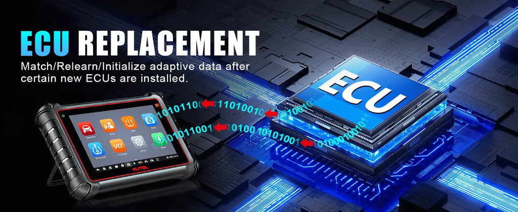 Match Relearn Inigtialize adaptive data after certain new ECUS are installed