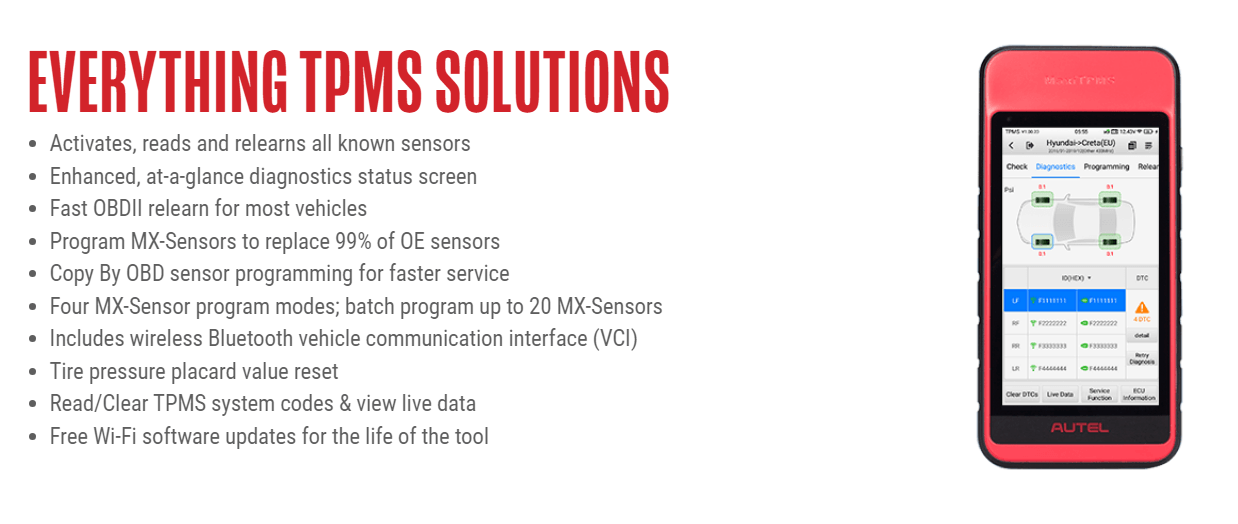 TPMS Programming Tool- Everthing TPMS Solutions