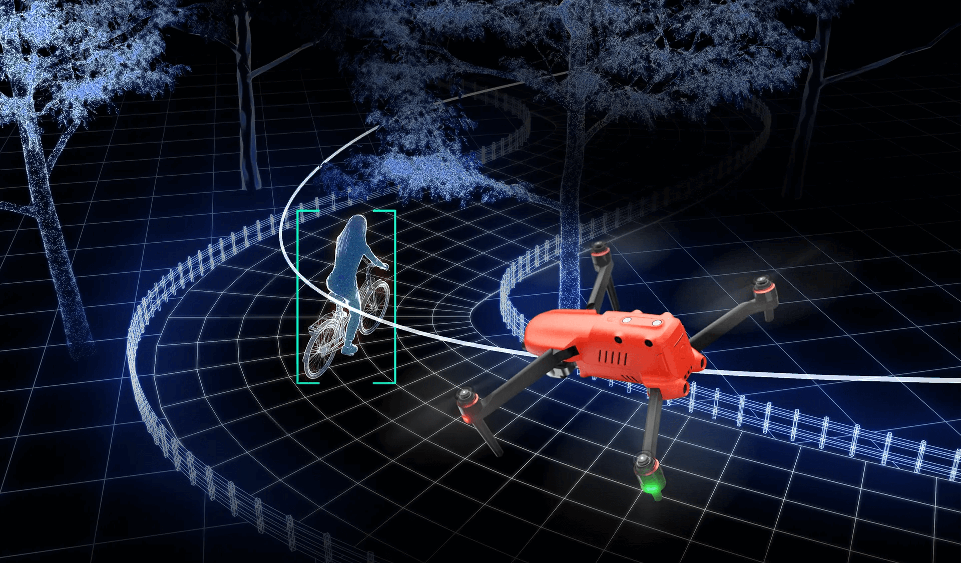 The EVO II Pro can model the location and speed of targets simultaneously, predict their trajectory accurately, and track them continuously while identifying up to 64 objects at the same time.