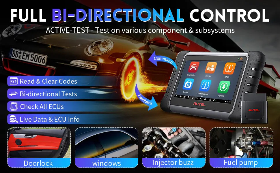 "Maximize Your Car's Performance with Autel Scanning Tool - MK808Z-BT