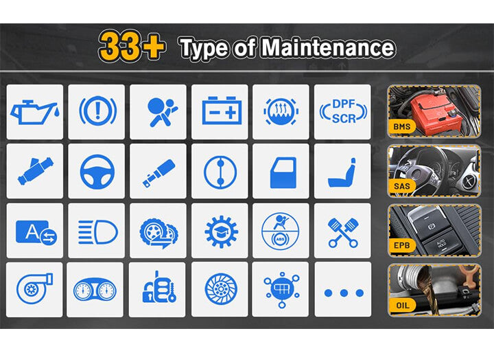 Autel maxisys ms906 pro has more than 33 services