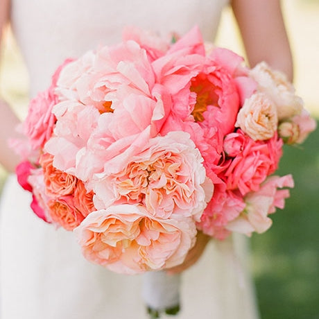 Peony Bouquets, Pink, Purple, Cream