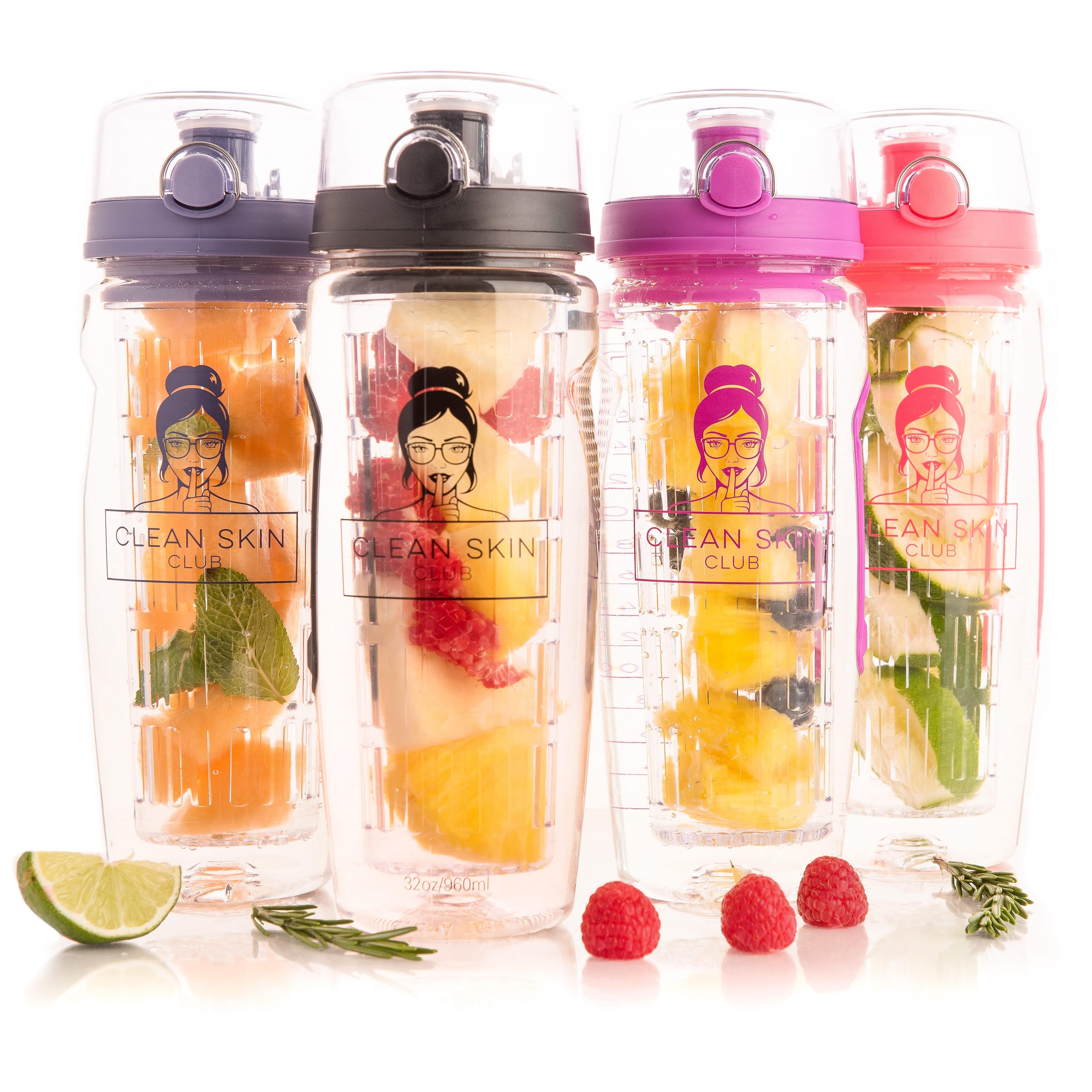 clean skin club water bottle infuser