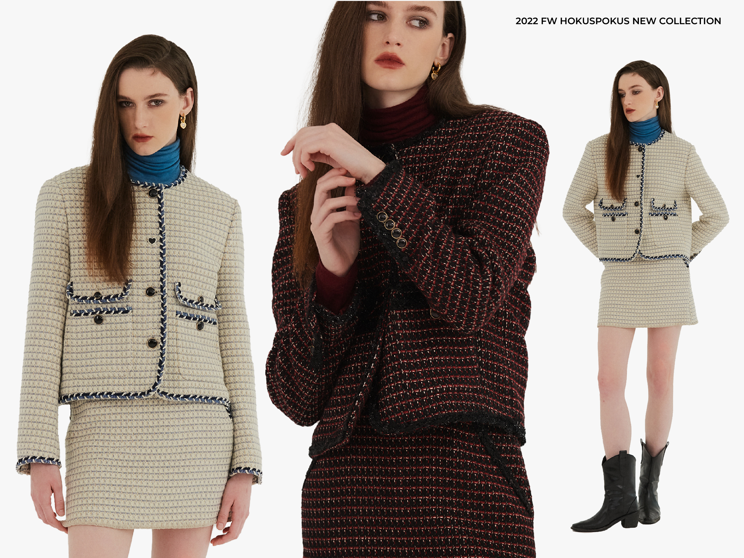 HokusPokus Artlier, Bulgaria virgin wool tweed jacket