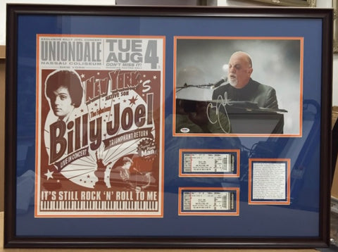 billy Joel concert memorabilia