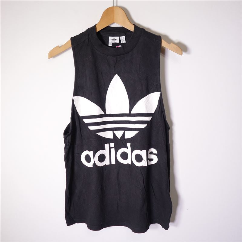 adidas ボーダータンクトップ large