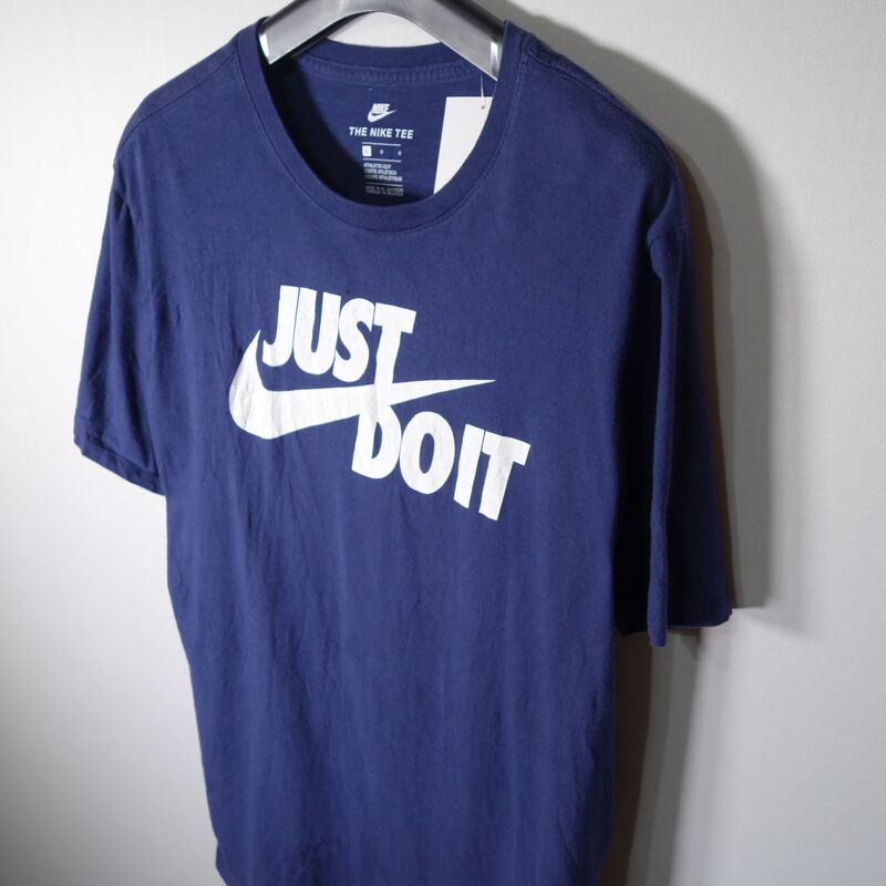 本物の本物のNIKE ナイキ Tシャツ ゴツナイキ 5連ナイキ パープル T