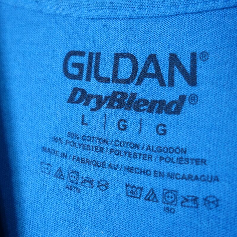 GILDAN ギルダン Tシャツ 半袖 カレッジロゴ Lサイズ www.showme.org