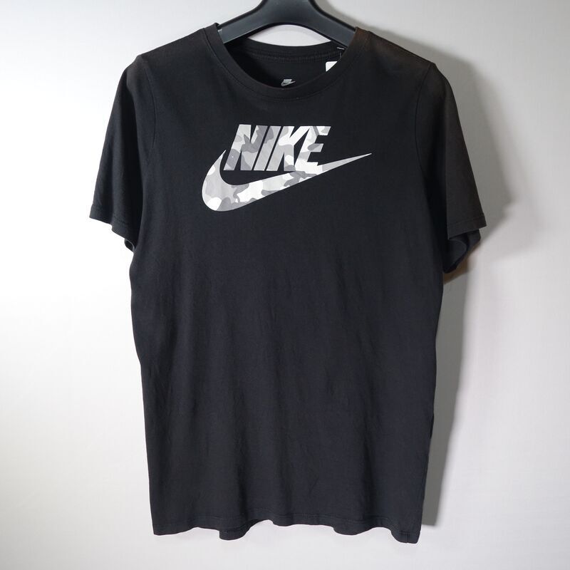 ナイキ NIKE プリントロゴTシャツ 黒 XL | tuvital.com