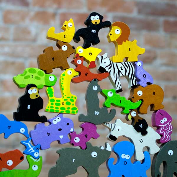 animal parade wooden puzzle