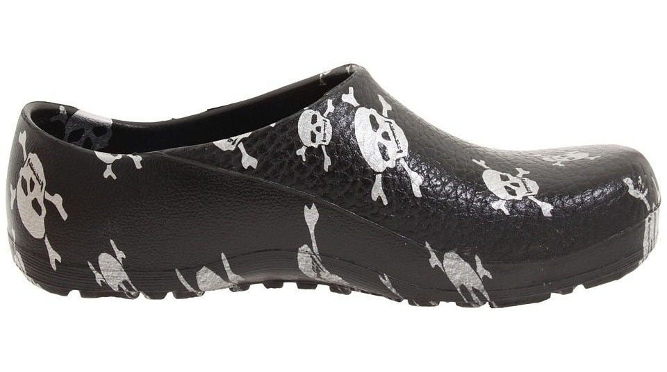 birkenstock skull clogs