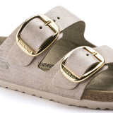 birkenstock arizona washed rose gold