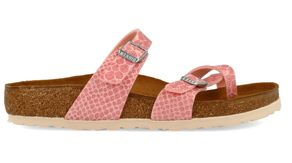 birkenstock mayari magic snake silver