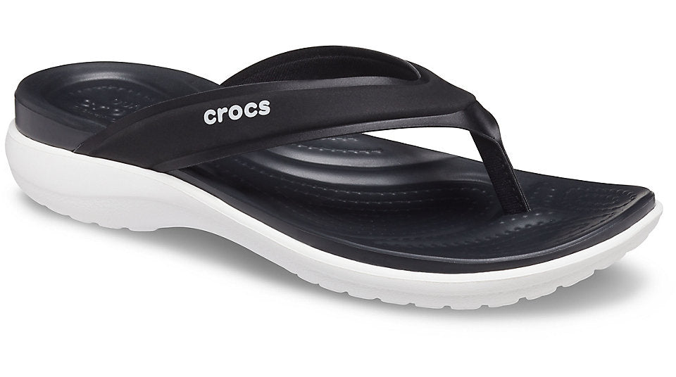 Crocs Capri V Sporty Flip Black – Sole Central