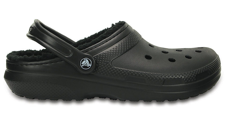 black clog crocs