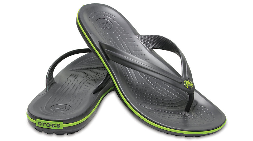 crocs graphite volt green