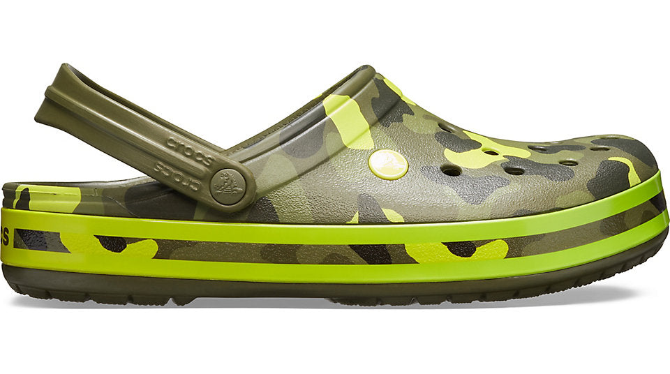 graphic clog crocs