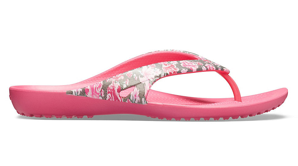 crocs floral sandals